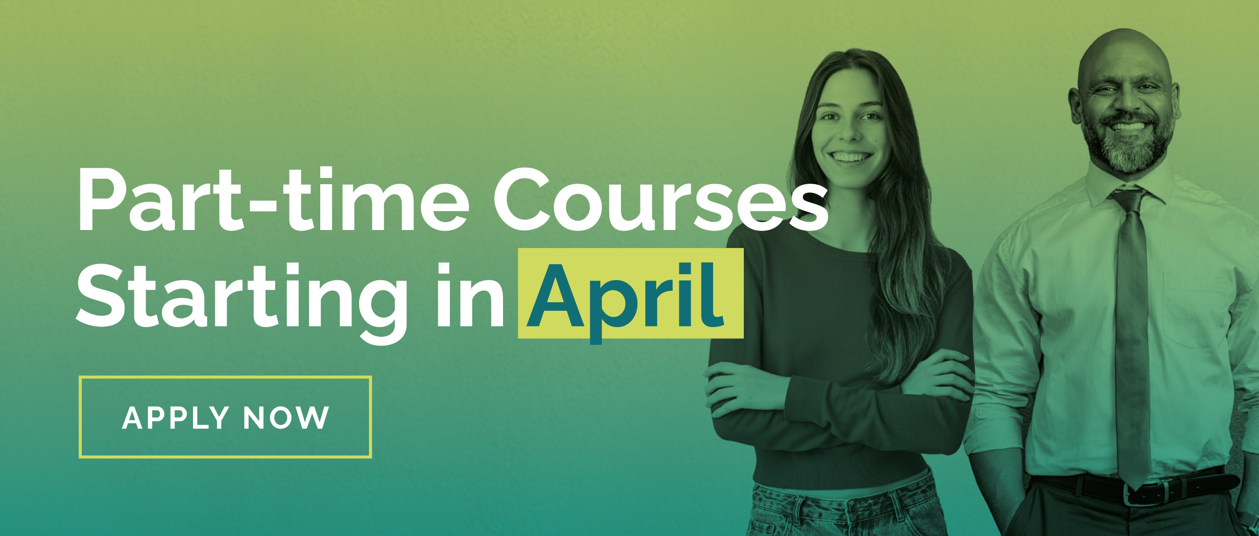 Part Time Courses Starting in April