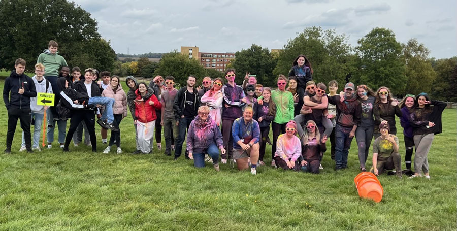 Colour Run group photo