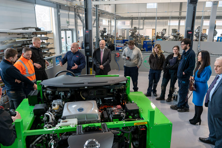 £100k Essex County Council investment in new electric vehicle repair and maintenance courses at Harlow College