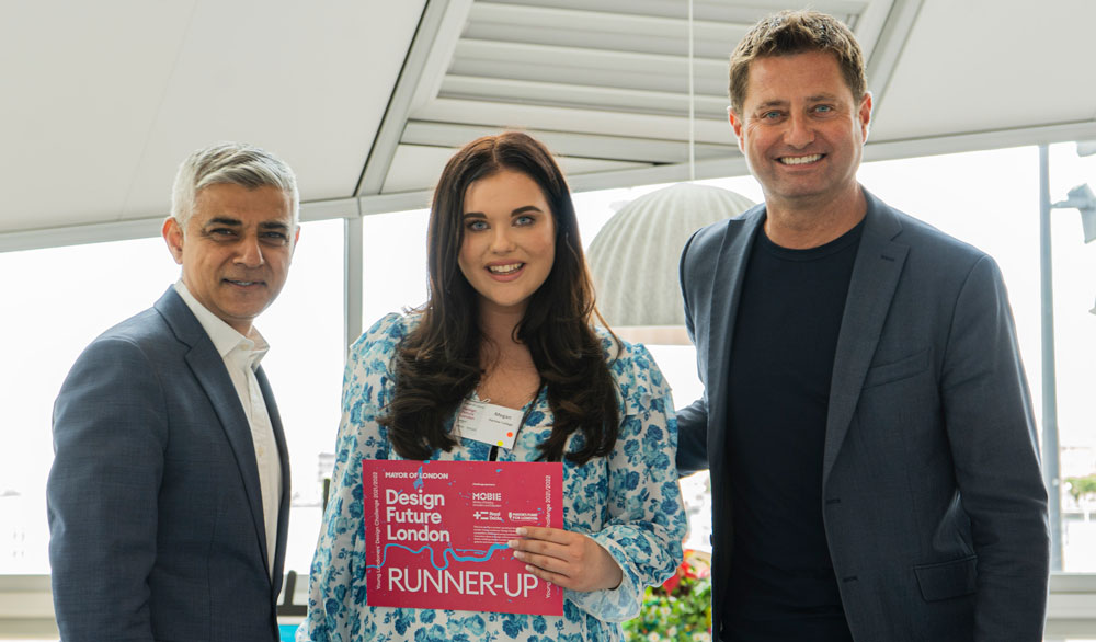 Sadiq Khan, Megan and George Clarke