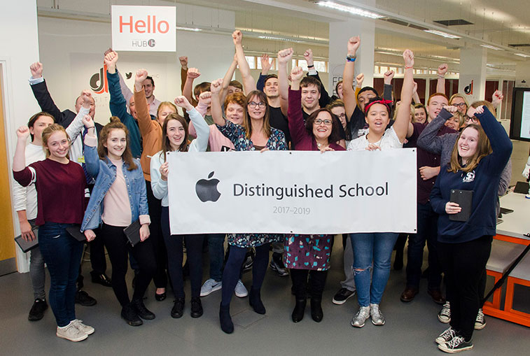 We're an Apple Distinguished School