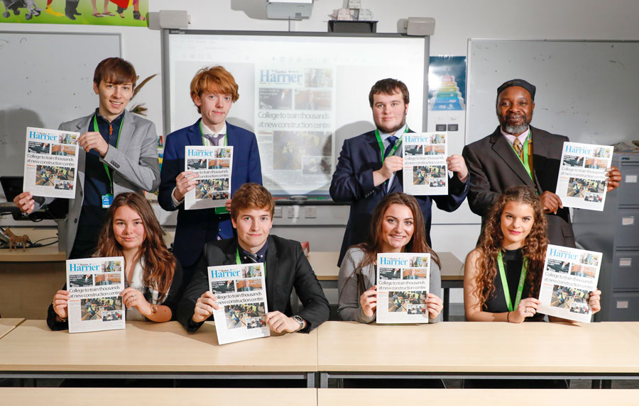 Harlow Harrier newspaper releases first printed edition