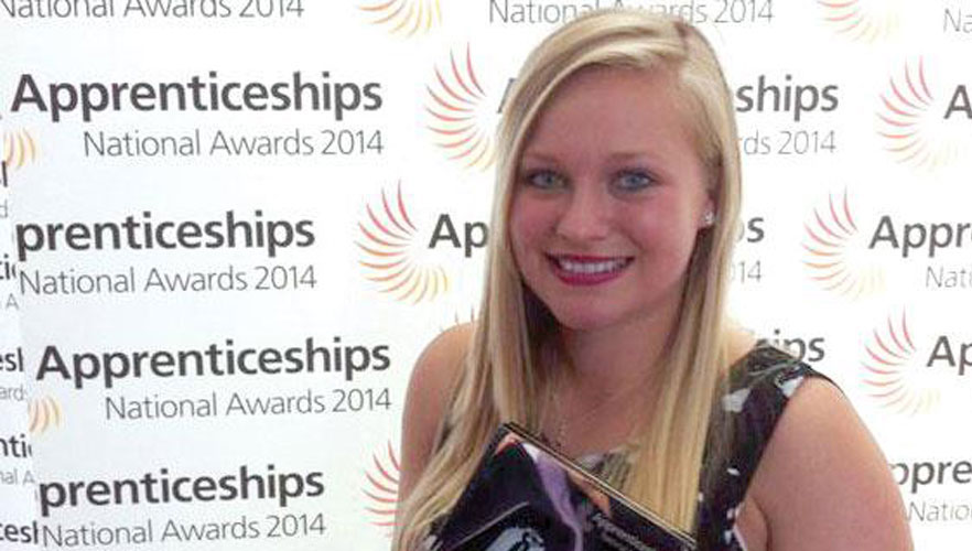 Halow College Apprentice Gets Top Award