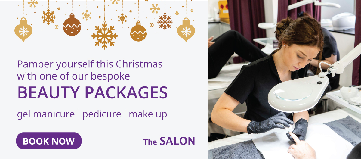 Salon xmas packages web banner