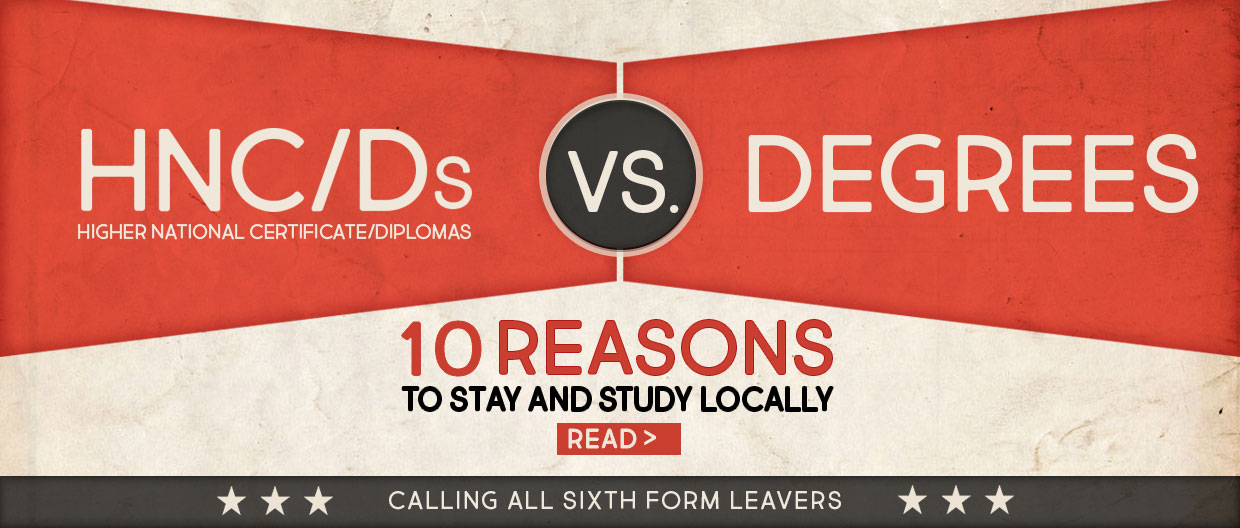 10 reasons to do an HNC/D