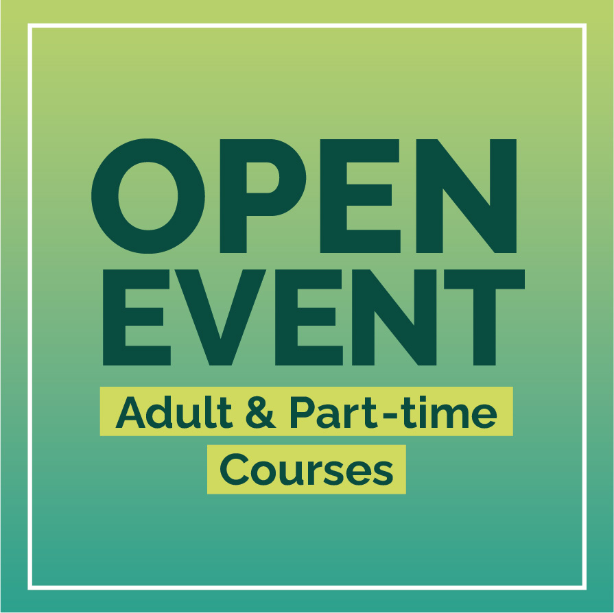 Adult and Part-time Open Event