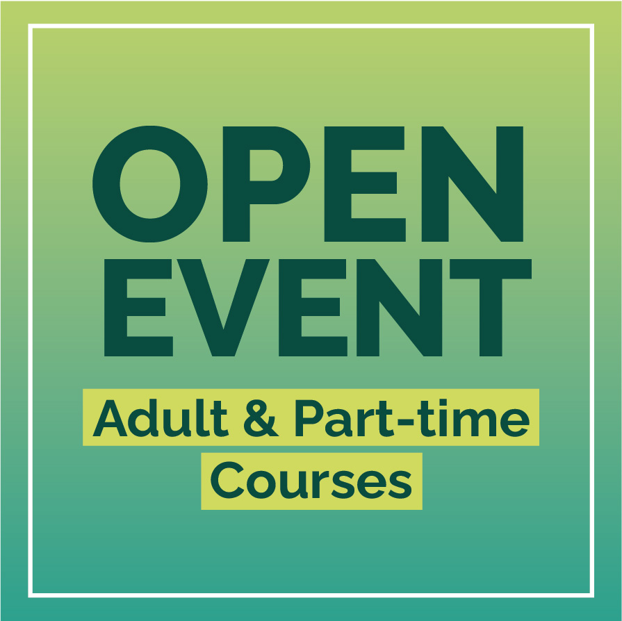 Adult & Part-time Open Event