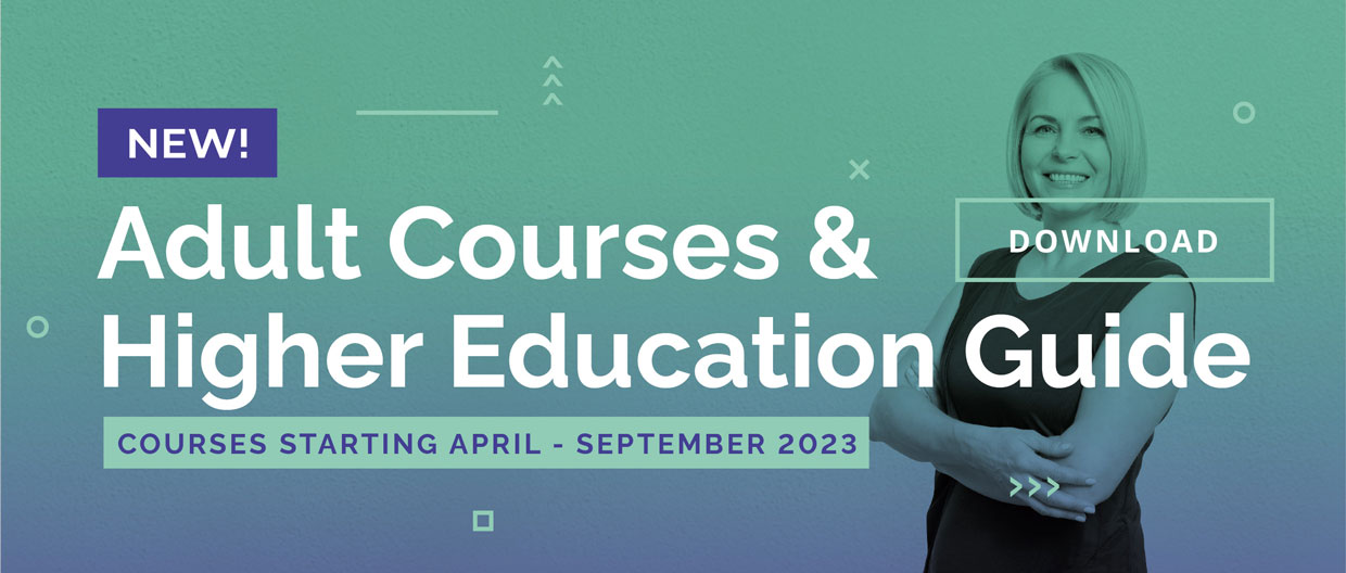 Adult courses and higher education guide
