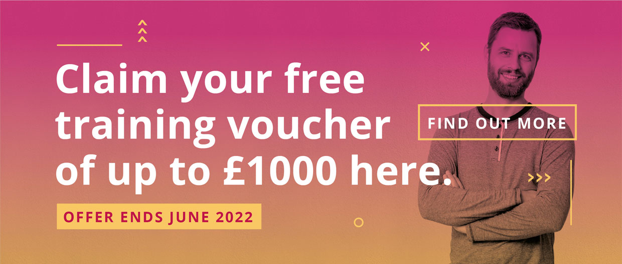 Claim your free training voucher