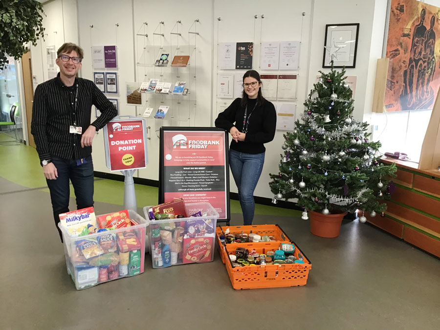 Festive Foodbank collection