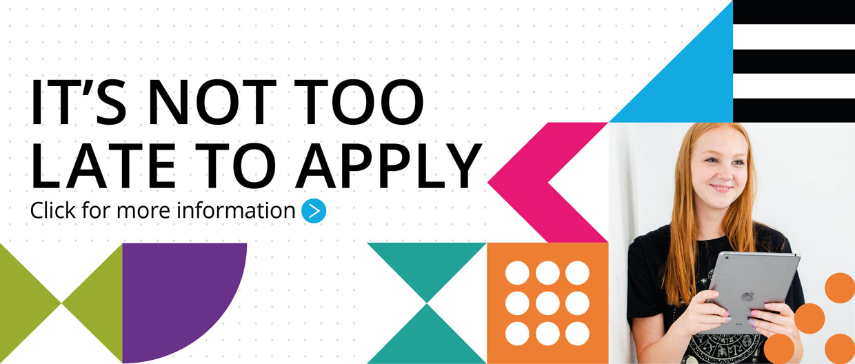 It's not too late to apply